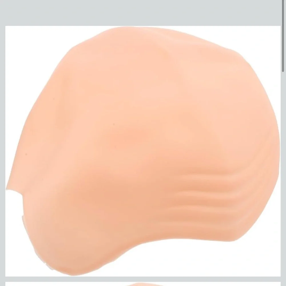 Bald Adult Head Cover Comfortable Stretchy Dress up Head Gear for Halloween